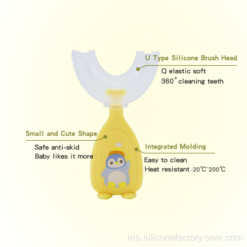 Latihan Mainan Baby Chew Mainan Silicone Chew Stick